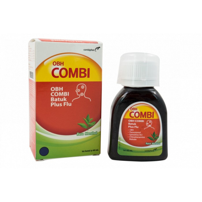 OBH Combi Flu dan Batuk Rasa Menthol 60 ML