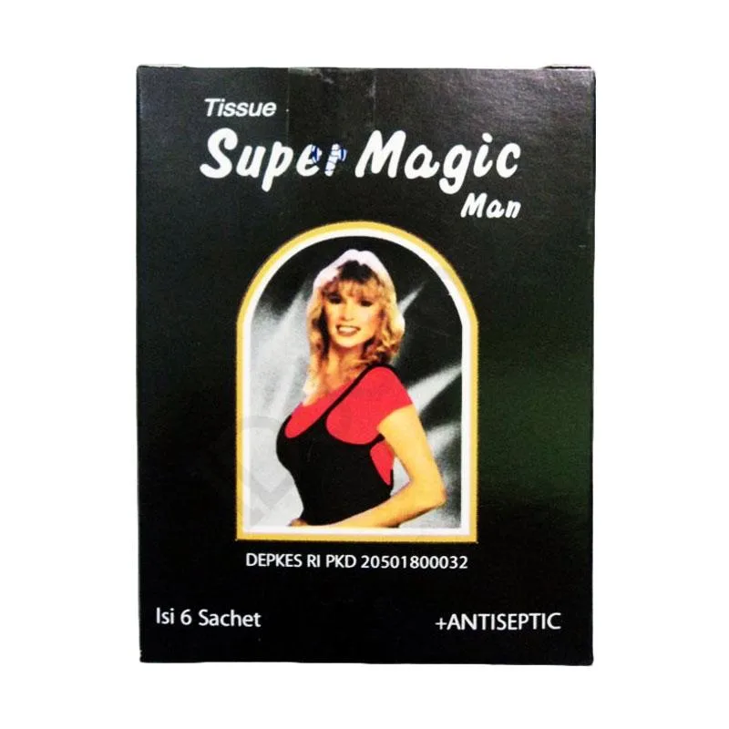 Tissue Super Magic Man Isi 6 Sachet